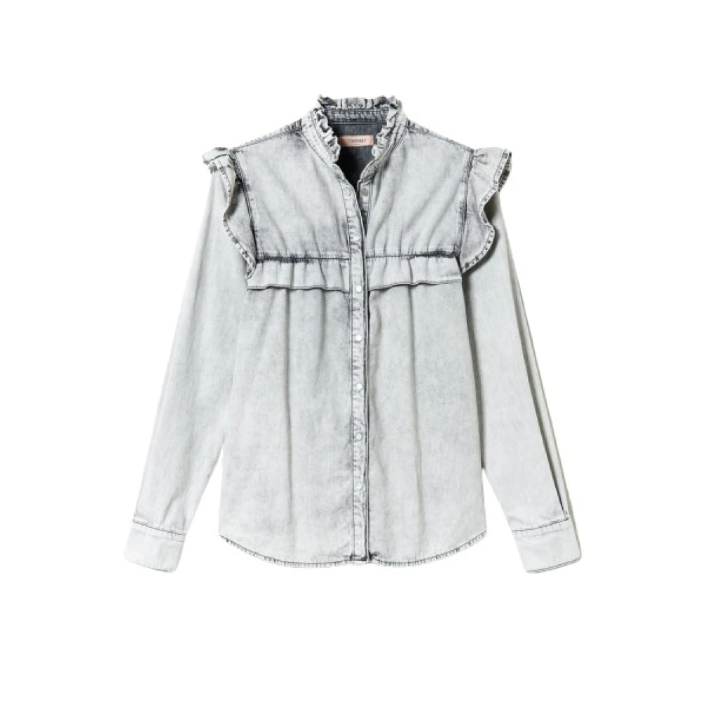 Jackets > Denim Jackets - - Twinset - Modalova