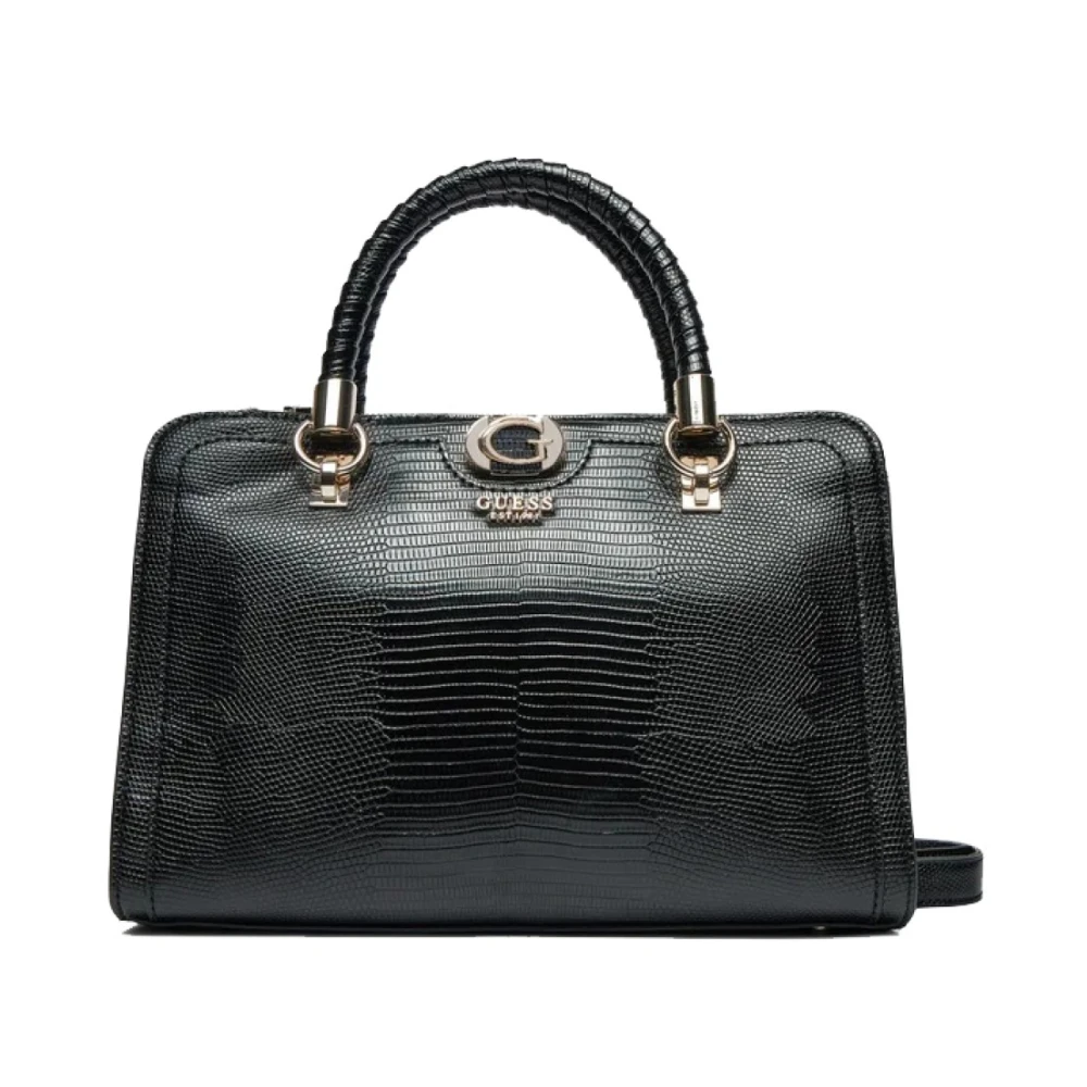 Guess Stijlvolle Society Handtas Black Dames