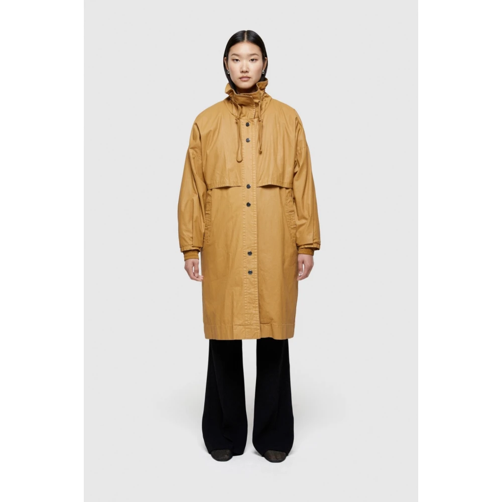 OOF Wear 2 in 1 Parka Jas Beige Dames
