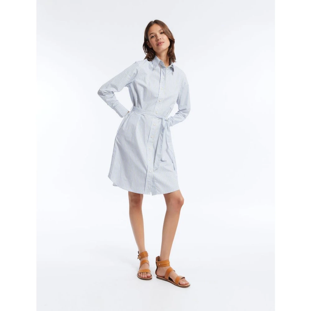 Ines De La Fressange Paris Amour katoenen gestreepte jurk Multicolor Dames