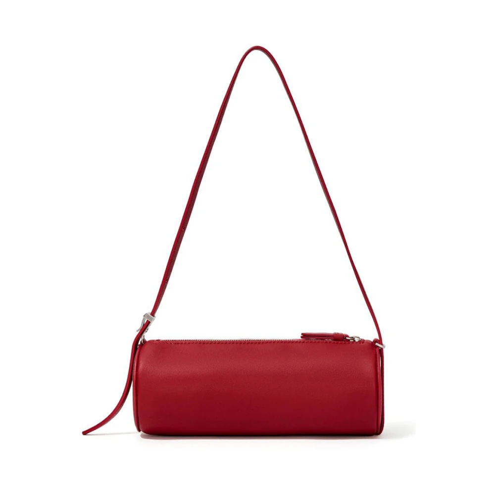 Proenza Schouler Kersenrode Lam Cilinder Schoudertas Red Dames