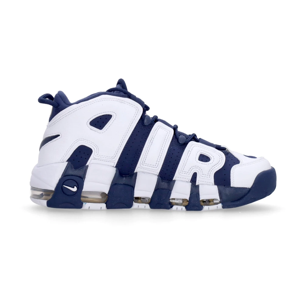 Nike Air More Uptempo 96 Höga Topp Sneakers White, Herr