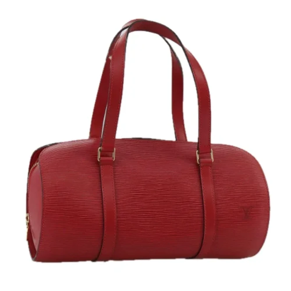 Louis Vuitton Vintage Pre-owned Leather handbags Red Dames