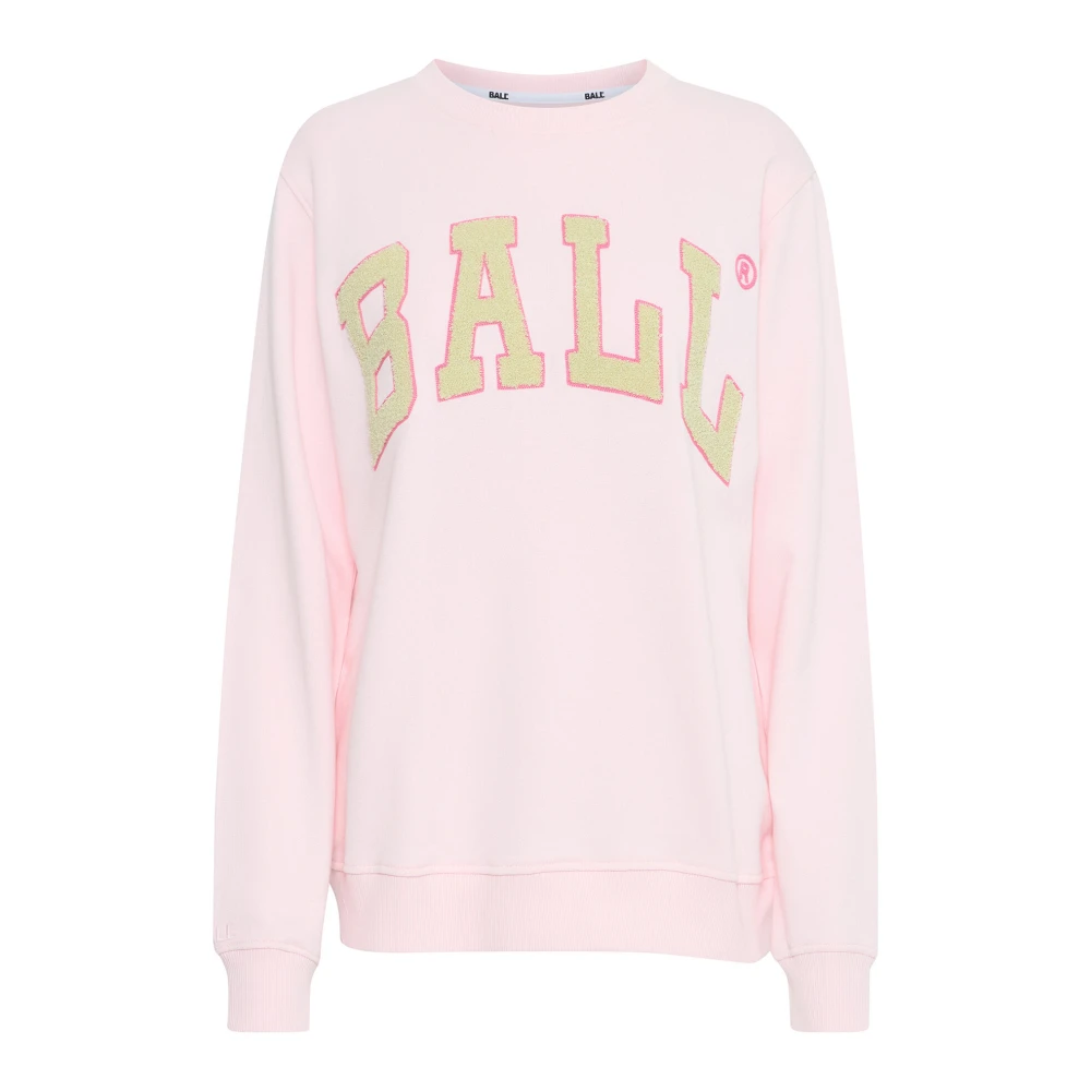 Ball Gezellige Sweatshirt Milkshake Pink Dames