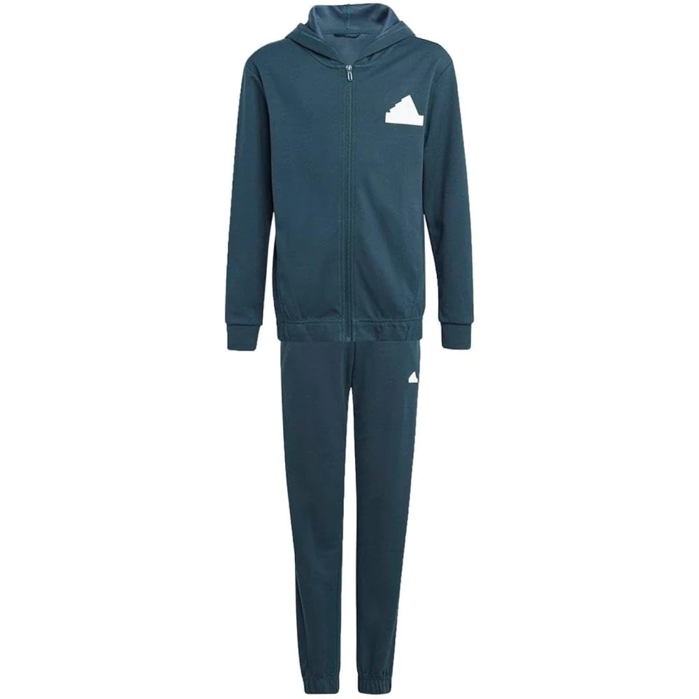 Adidas Future Icons Logo Tracksuit Blå Barn Blue, Unisex