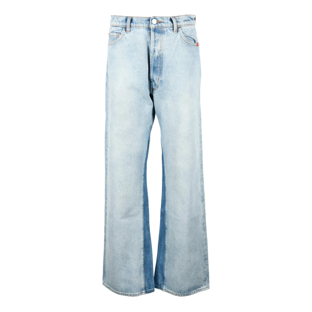 Amish Katoenen Denim Jeans Blue Dames