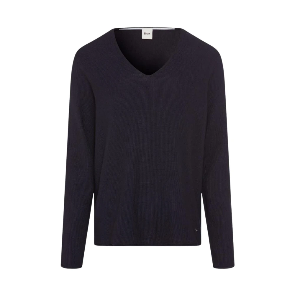Knitwear > V-neck Knitwear - - Brax - Modalova