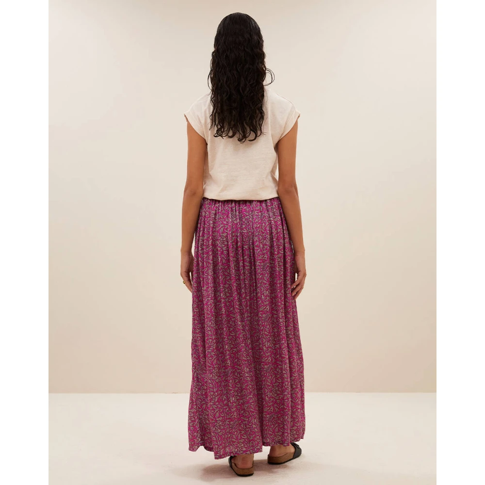 By-Bar Korte Mouw Pullover Thelma Boogie Top Beige Dames