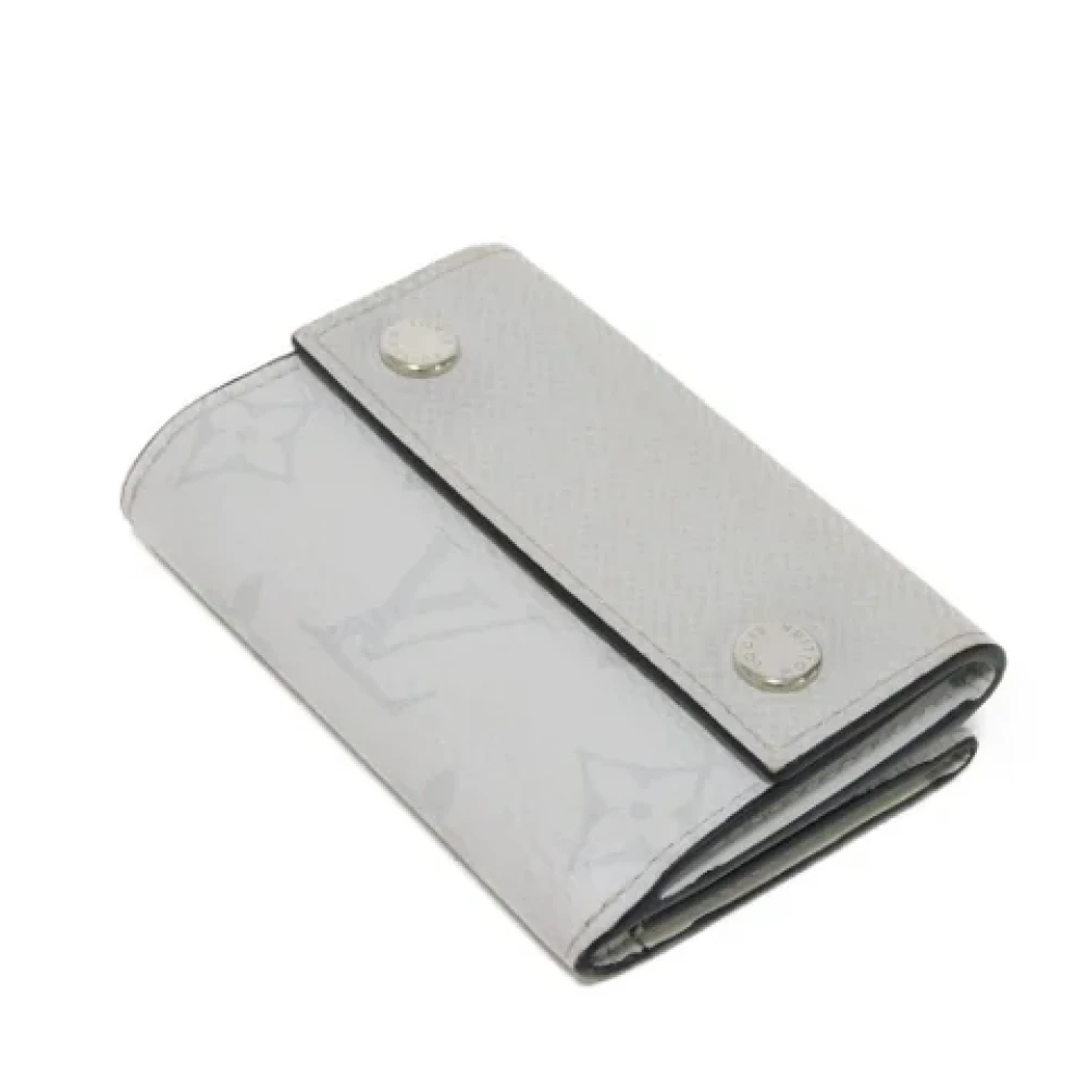 Louis Vuitton Vintage Pre-owned Canvas wallets White Dames