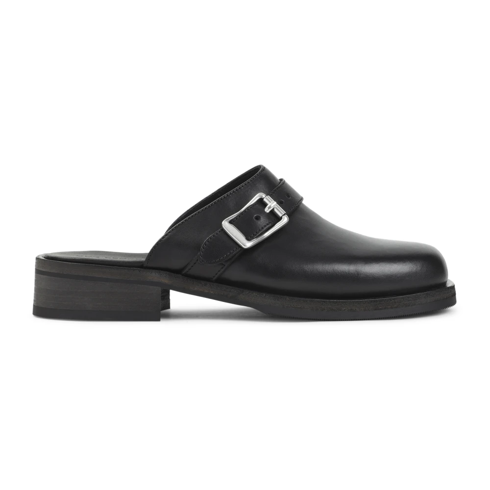 Our Legacy , Mules, Male, Black, 7 Uk, Camion Mule