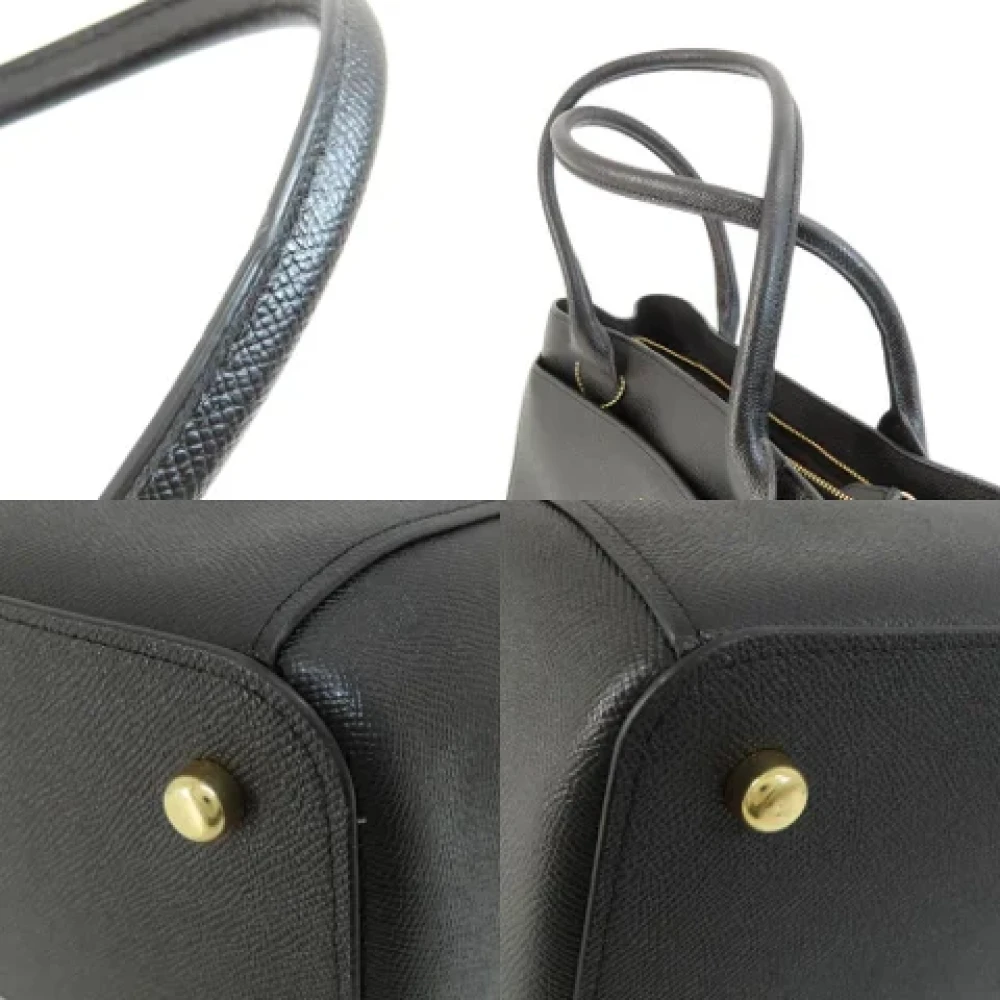 Coach Pre-owned Fabric handbags Black Dames