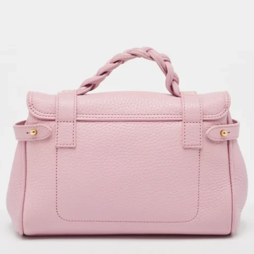 Mulberry Pre-owned Leather handbags Pink Dames
