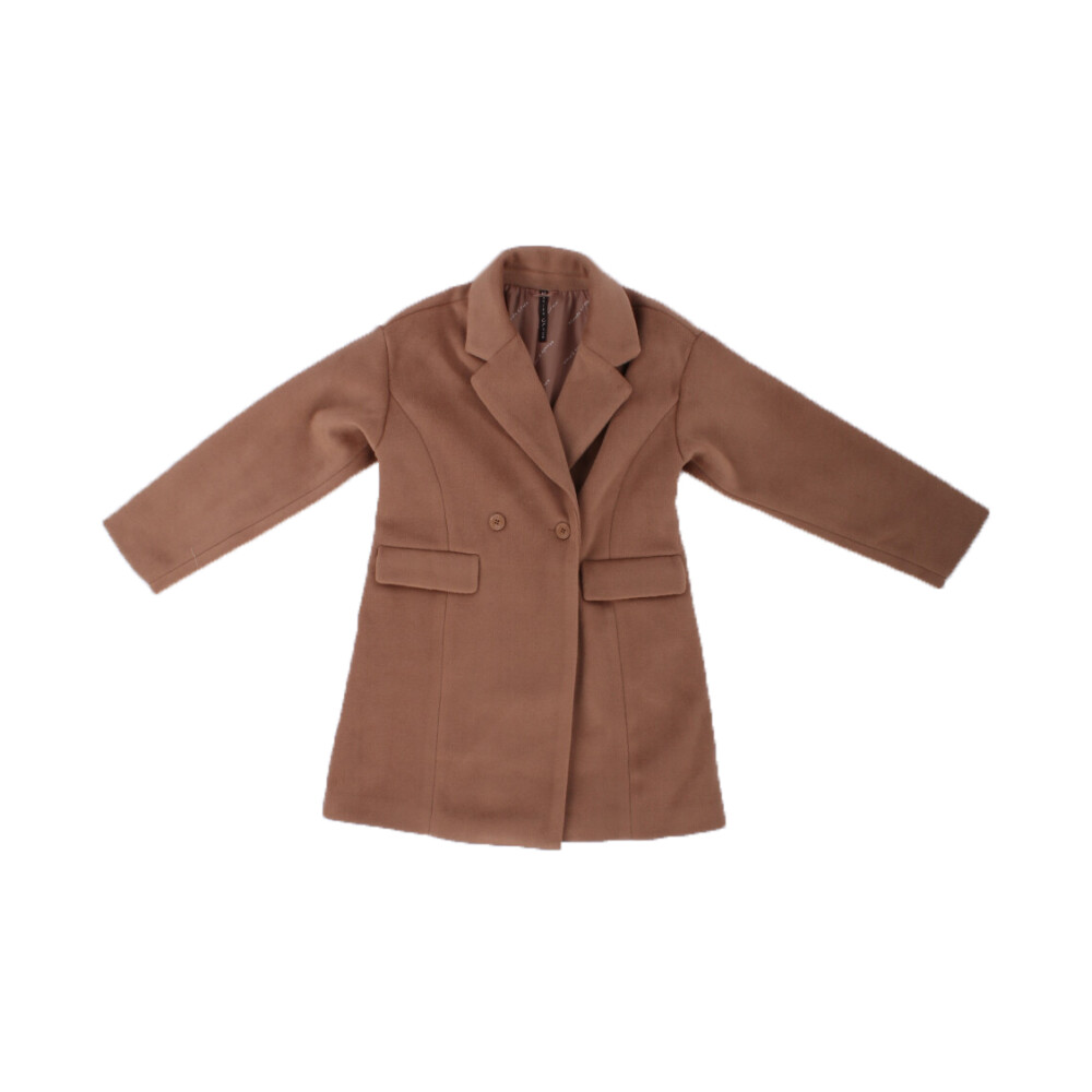 Girls on sale camel coat