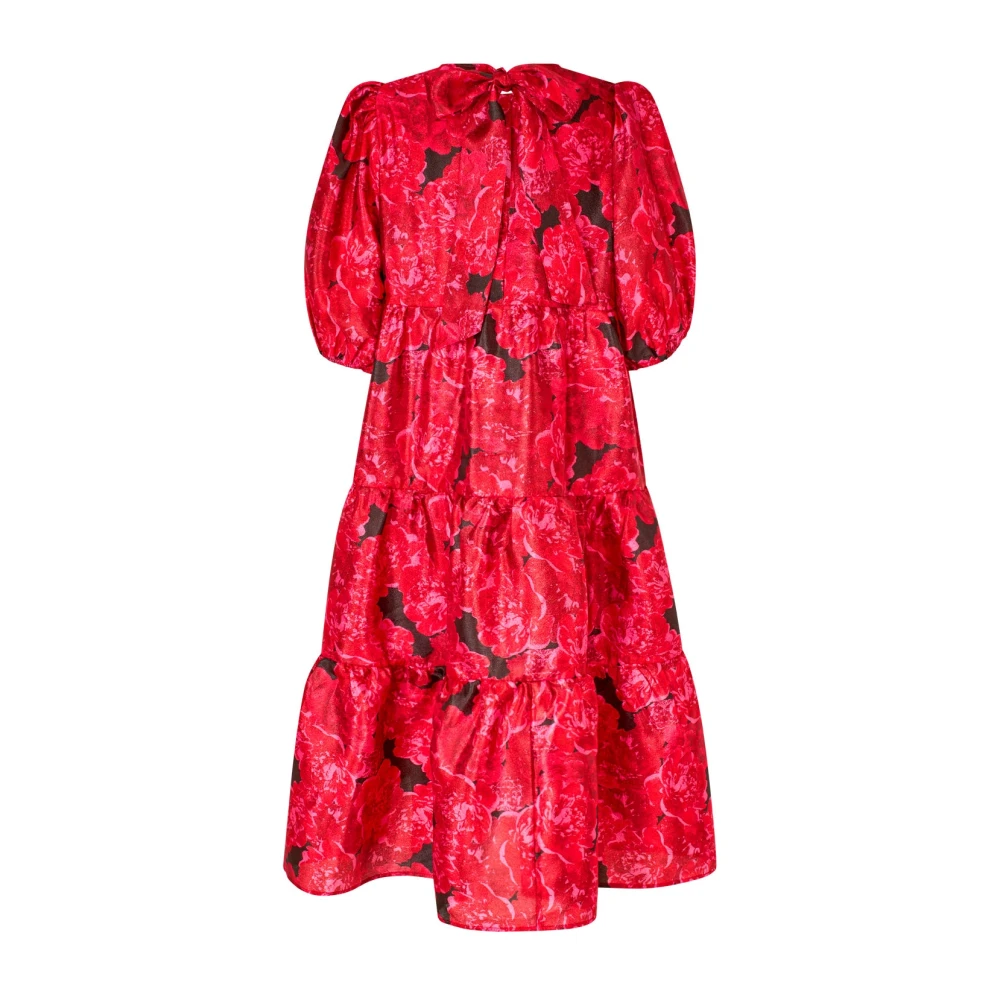 Cras Chique Pink Peony Jurk Multicolor Dames