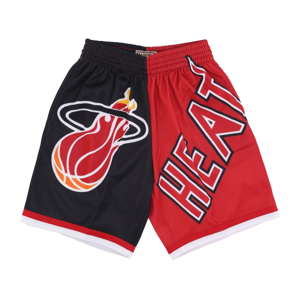 Mitchell & Ness Miami Heat Basketball Shorts Hardwood Classics Black, Herr