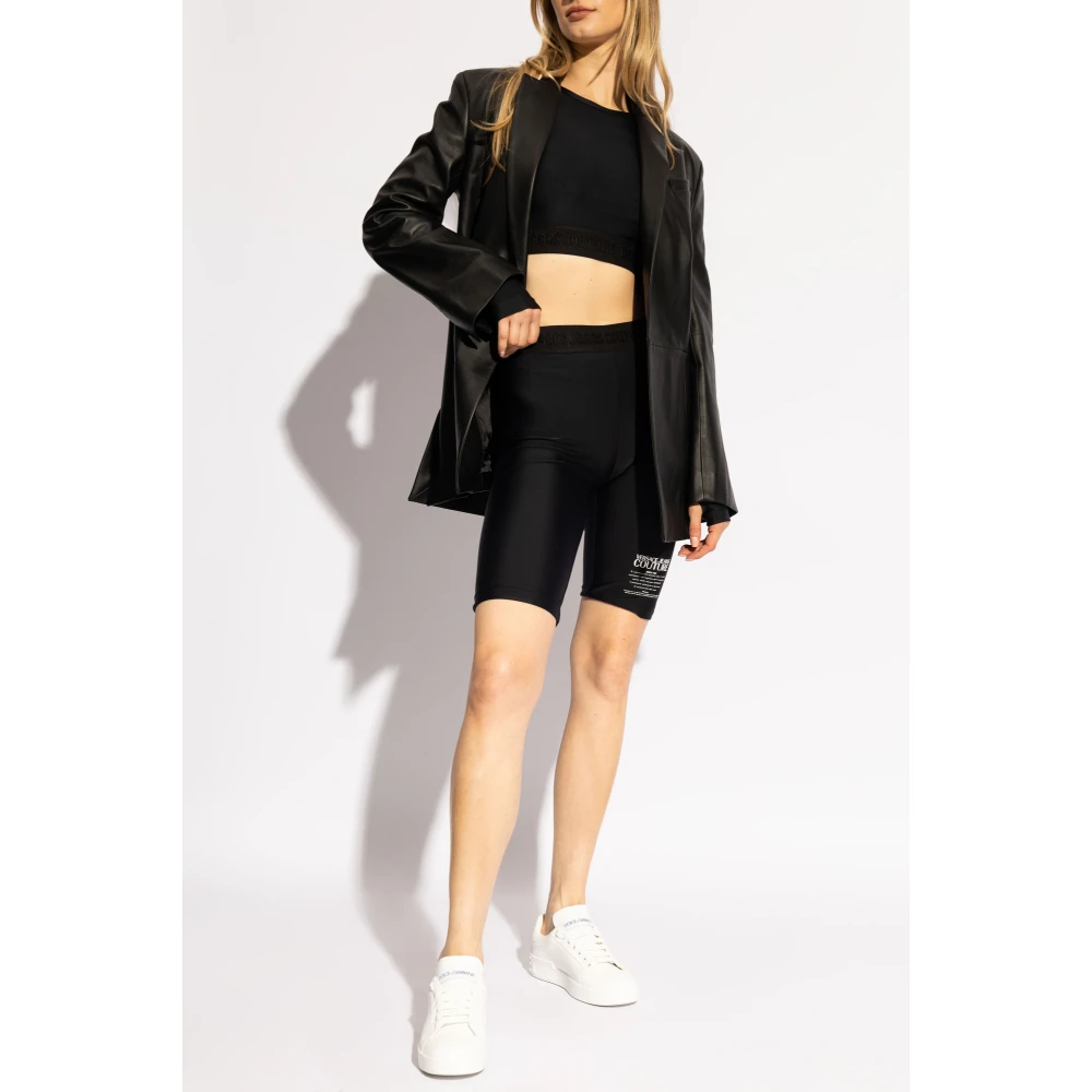 Versace Jeans Couture Sports Top Black Dames