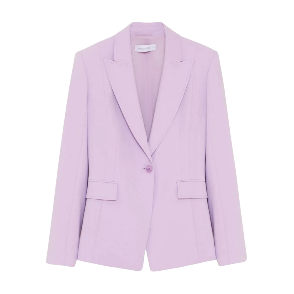 Patrizia Pepe Donna Viola - Giacca Da Abito - Jackets - L
