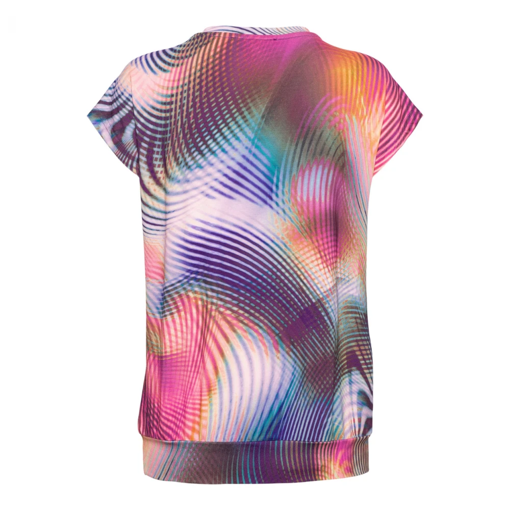 &Co Woman T-shirt met ronde hals Multicolor Dames
