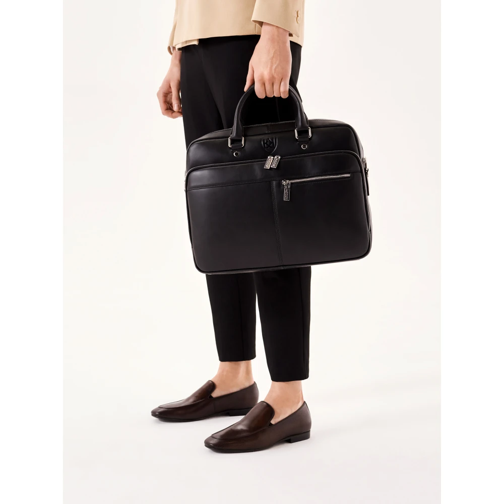Kazar Zwarte tas voor mannen Black Heren