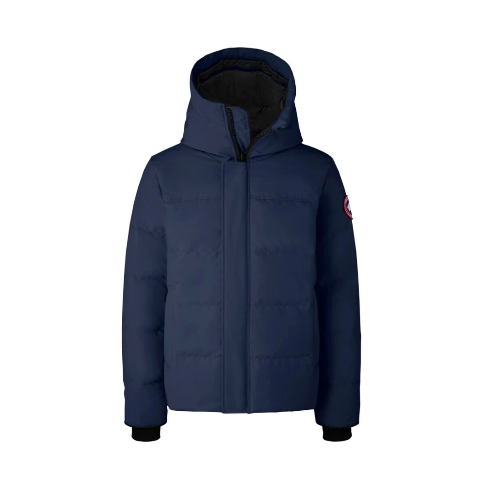 Canada Goose Short MacMillan Parka Blue Heren