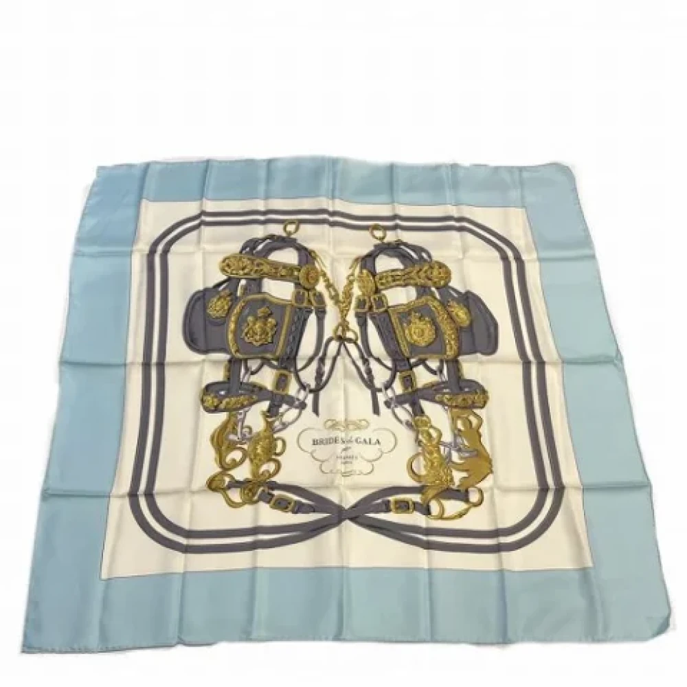 Pre-owned > Pre-owned Accessories > Pre-owned Scarves - - Hermès Vintage - Modalova