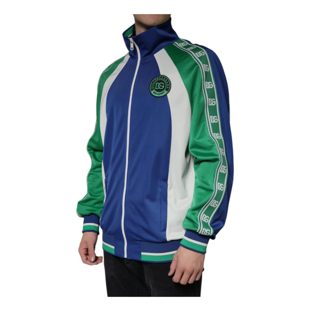 Dolce & Gabbana Multicolor Bomberjack met Logodetails Multicolor Heren