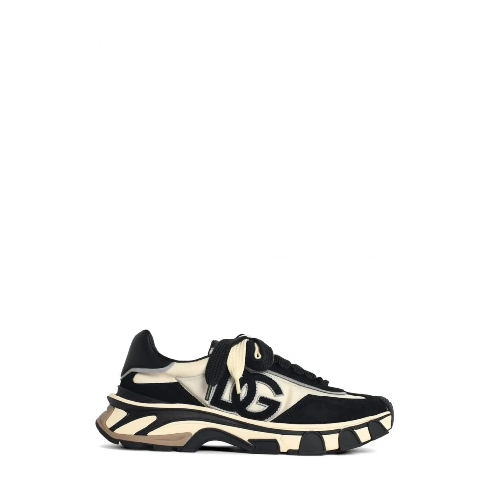 Dolce & Gabbana Men's Black Sneakers, 7 Uk, Airmaster Trainers