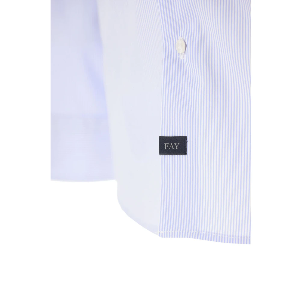 Fay Stijlvolle Shirts Blue Heren