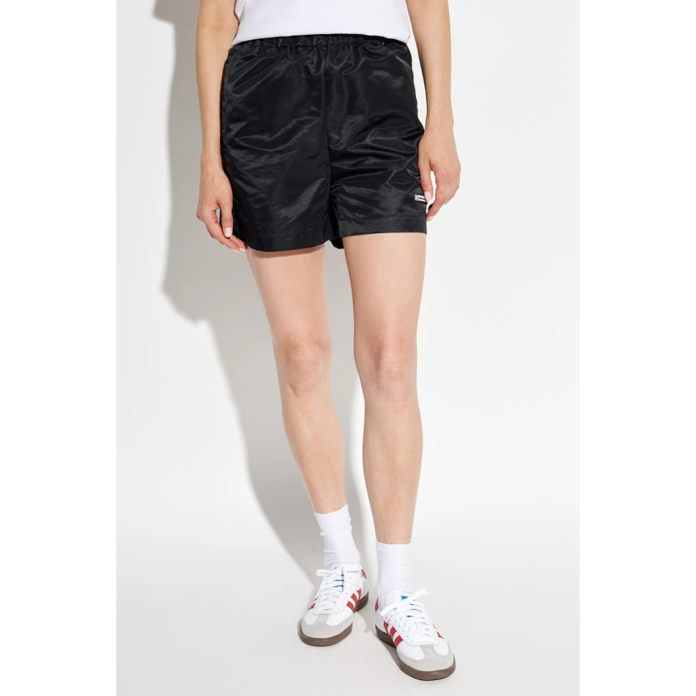 Sporty & Rich Shorts met logo Black Unisex