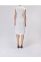 witte-asymmetrische-mouwloze-jurk