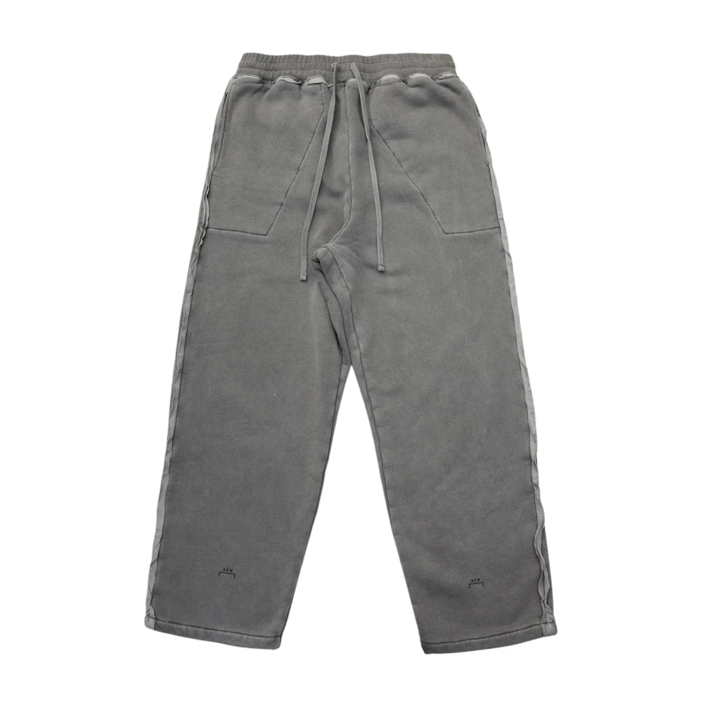 A-Cold-Wall Zwarte Facade Sweatpants Gray Heren