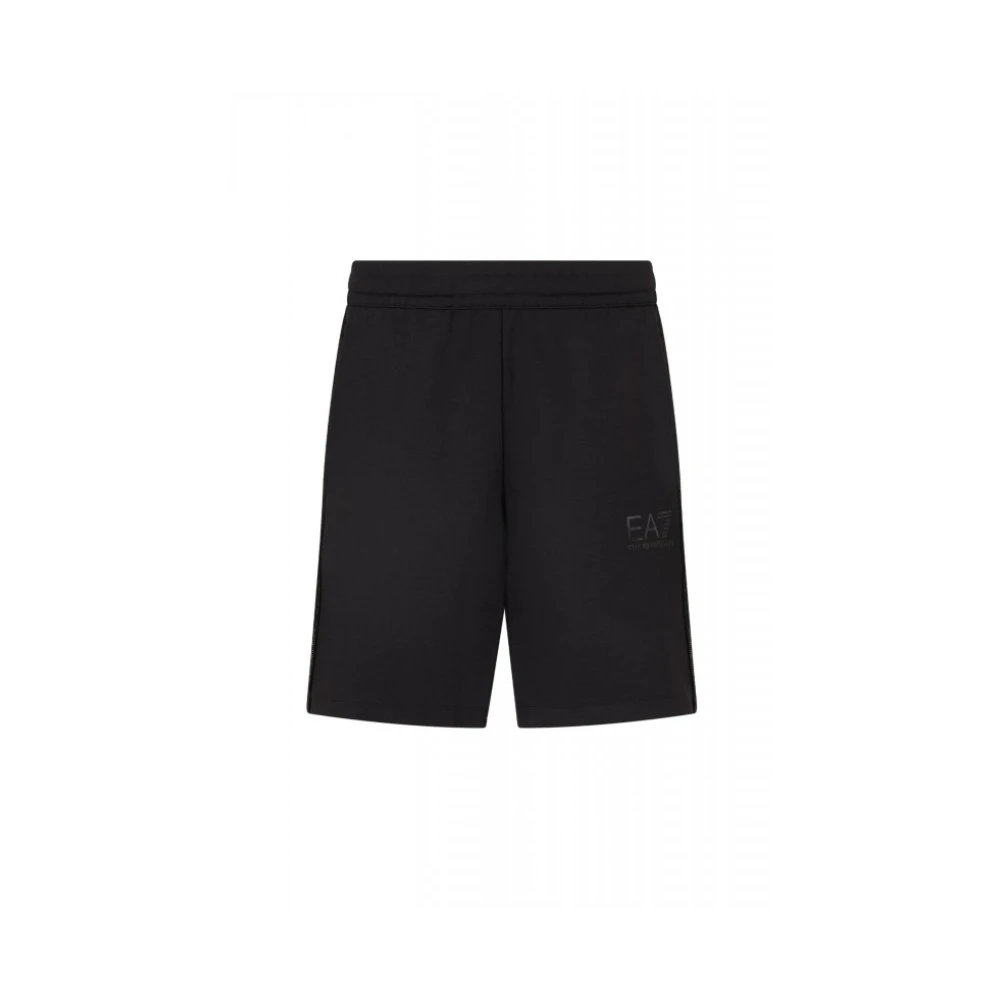 Emporio Armani Ea7 Svart Bermudashorts