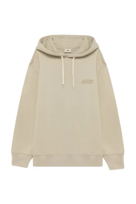 Broderad Logga Hoodie för Män