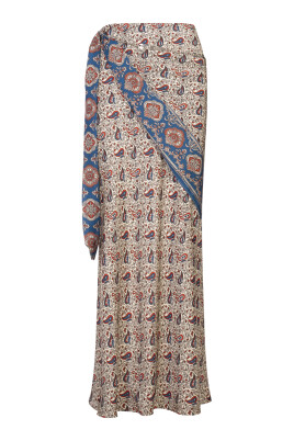 multicolour-polyester-skirt
