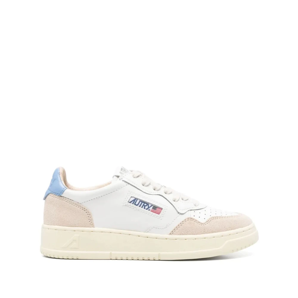 Autry Lage Suède Sneakers Dames Schoenen Veelkleurig Multicolor