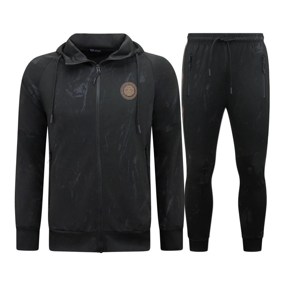 True Rise House Suit Herr - Joggingdräkt Vuxna - Träningsoverall - 10806 Black, Herr