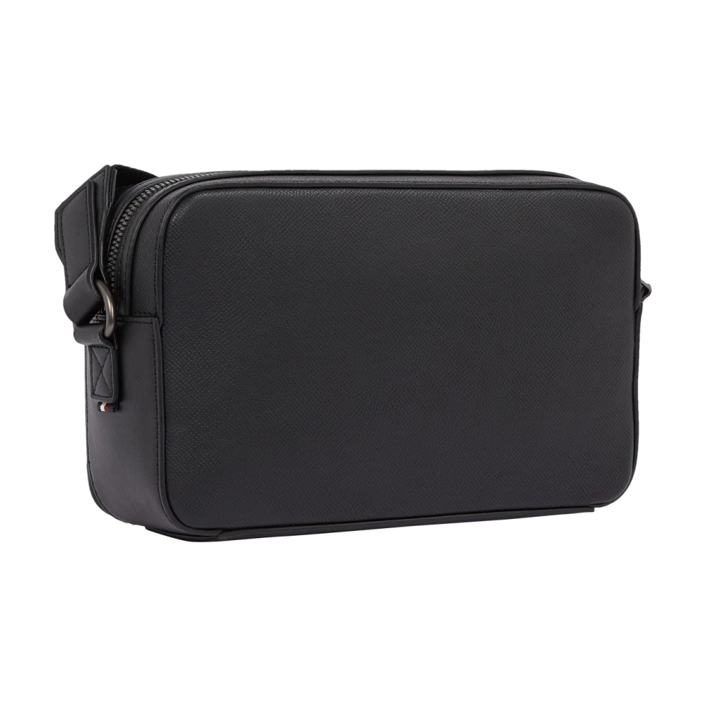 Tommy Hilfiger Zwarte Monogram Schoudertas Black Heren