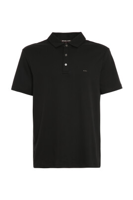 polo-en-coton-noir