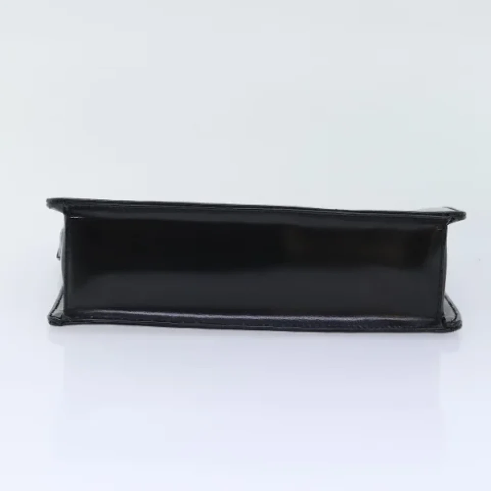Gucci Vintage Pre-owned Leather pouches Black Dames