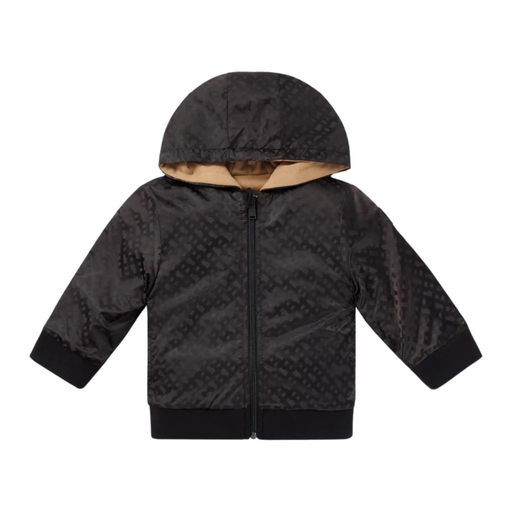 Hugo Boss Reversibel Kids Bomberjacka Svart Beige Black, Unisex