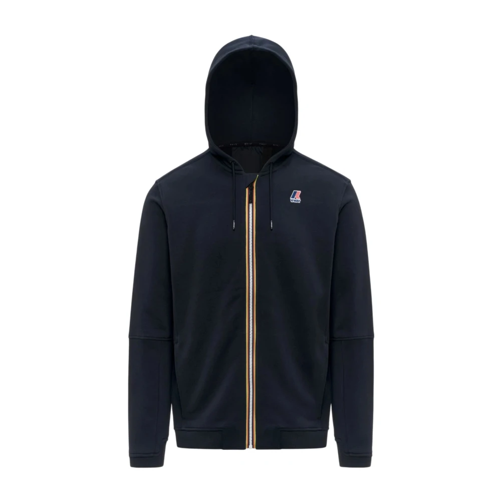 K-Way Uomo Blu - Zip-Throughs - Sweatshirts & Hoodies - L