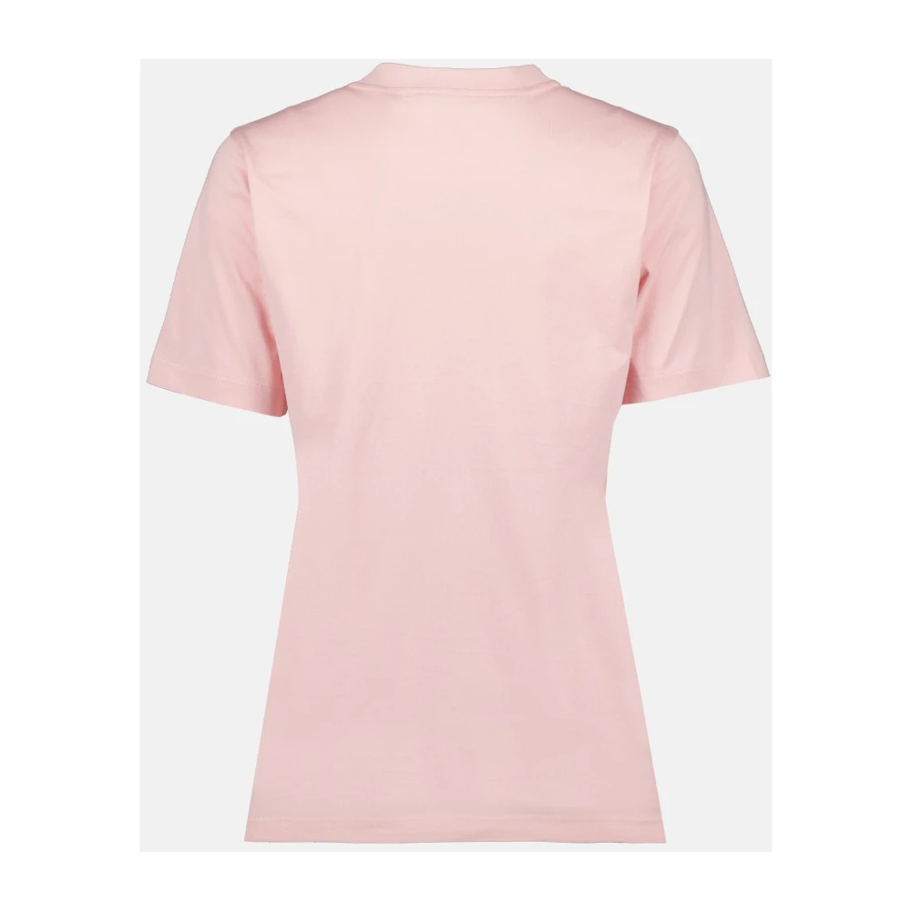 Burberry Logo Print T-Shirt Pink Dames