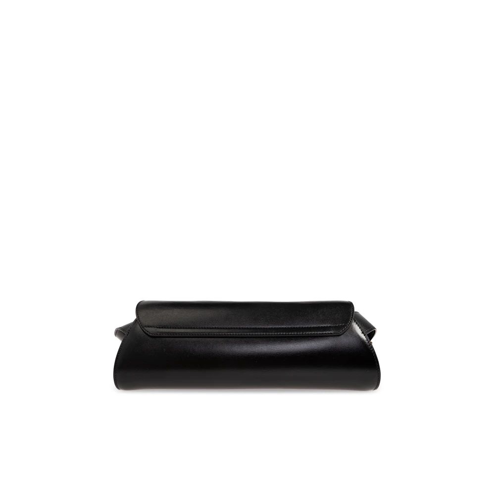 Jil Sander Grote Cannolo schoudertas Black Dames