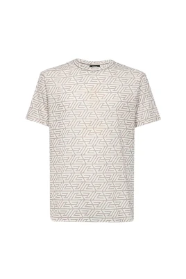 Tryckt Monogram Pyramid T-shirt