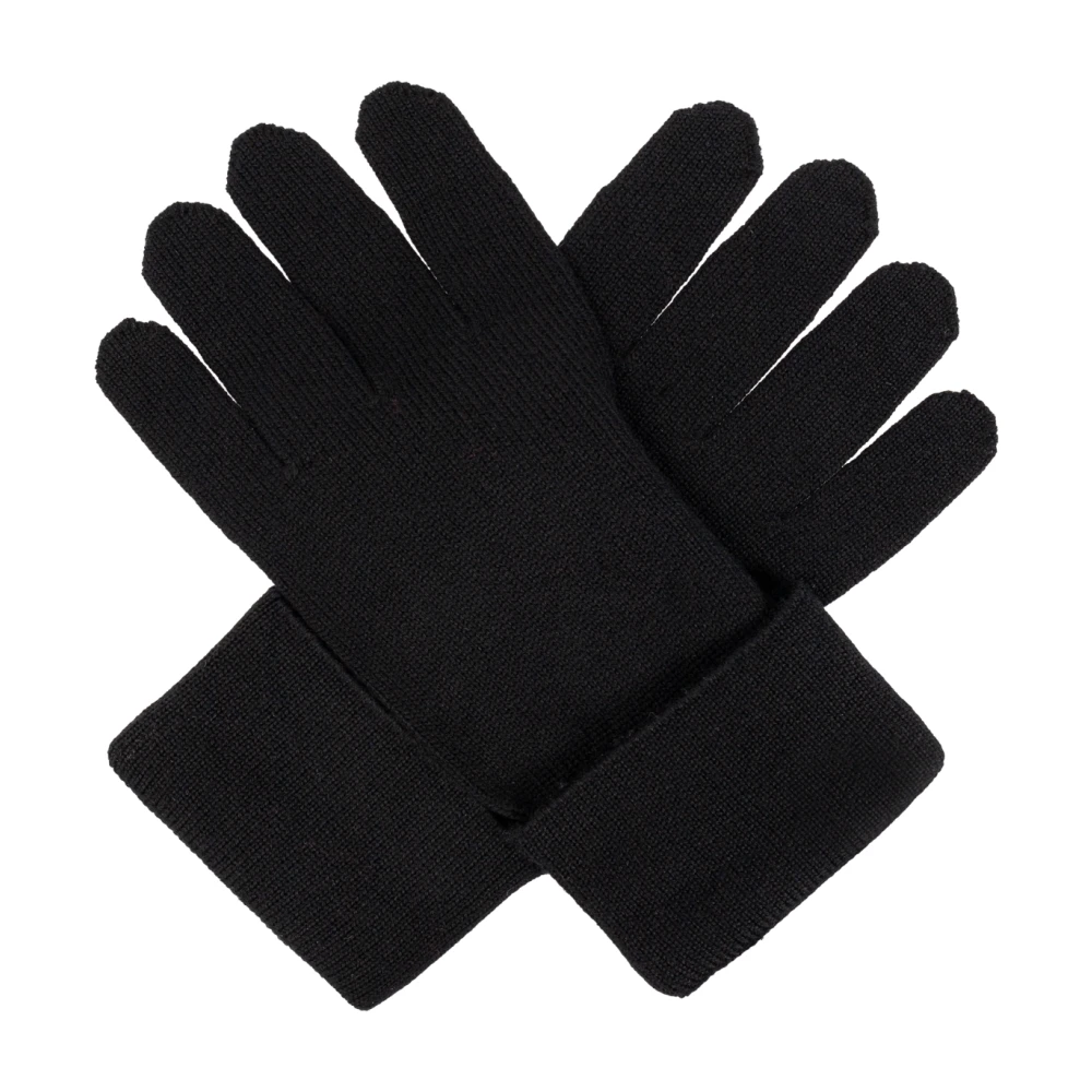 Dsquared2 Wollen handschoenen Black Heren
