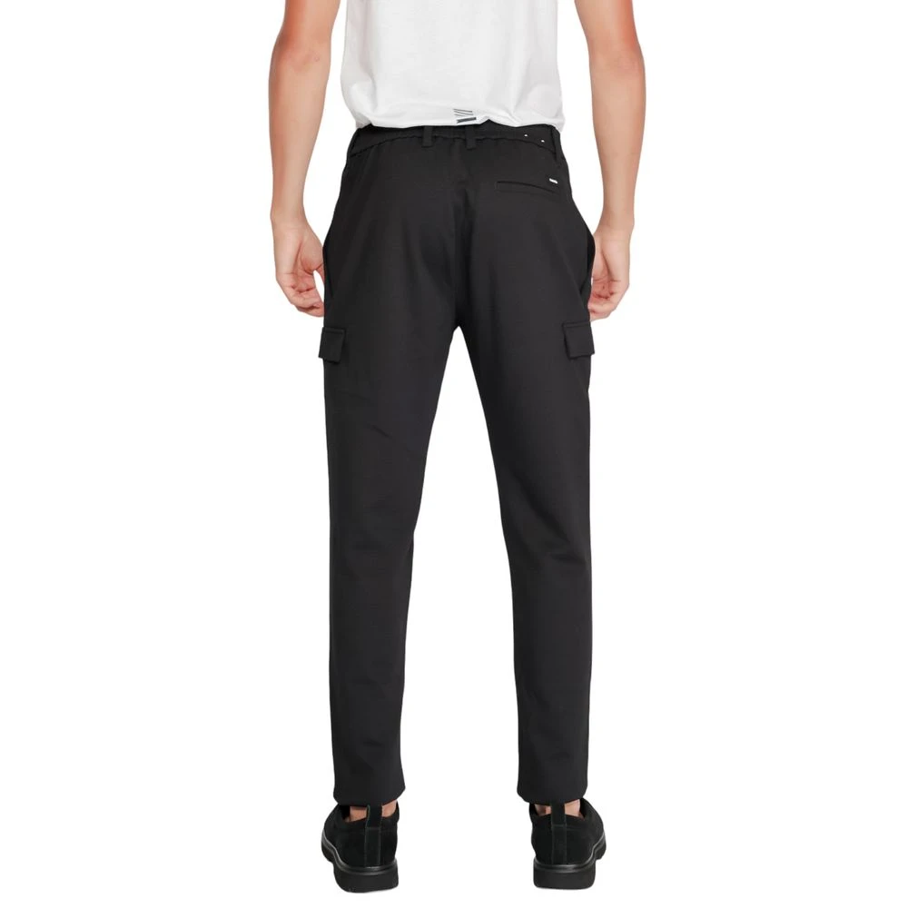 Calvin Klein Zwarte Jeans & Broek van gerecycled polyester Black Heren