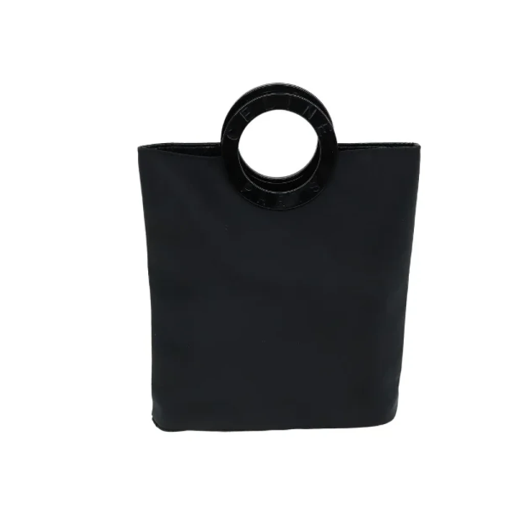 Celine Vintage Pre-owned Nylon celine-bags Black Dames