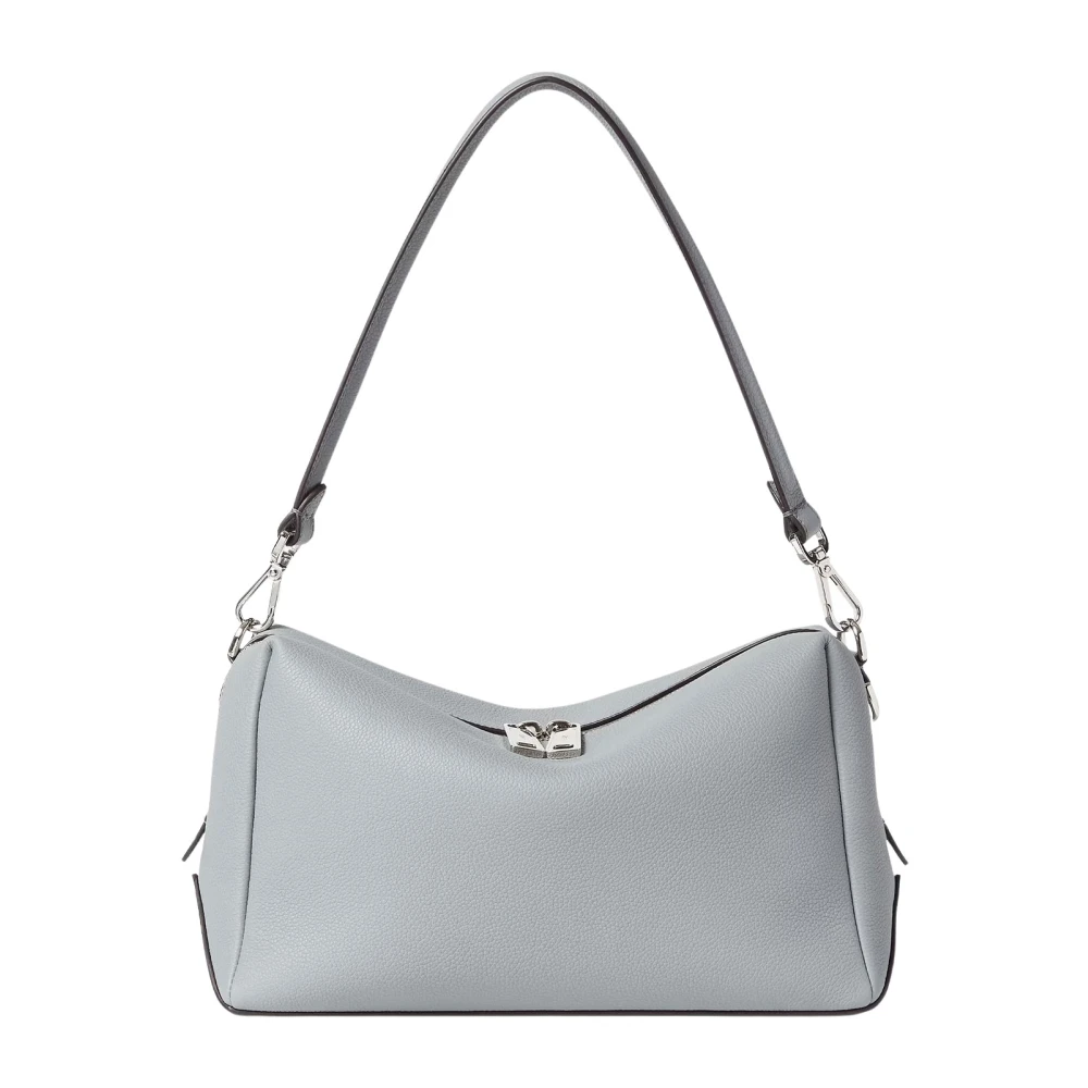 Fendi Men's Gray Shoulder Bags, One Size, Lui Medium