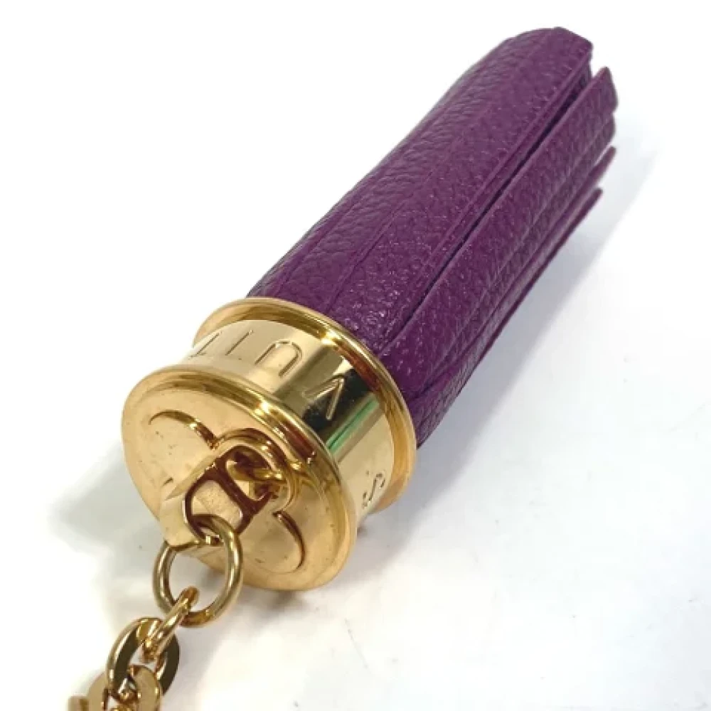 Louis Vuitton Vintage Pre-owned Leather key-holders Purple Dames