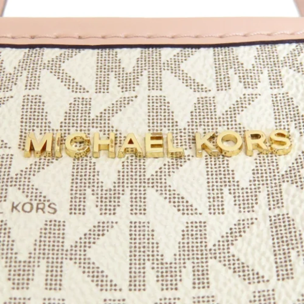 Michael Kors Pre-owned Fabric totes Beige Dames